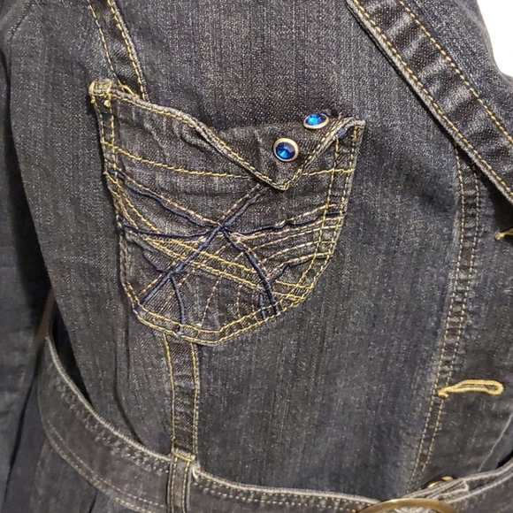 Denim coat - Picture 3 of 12